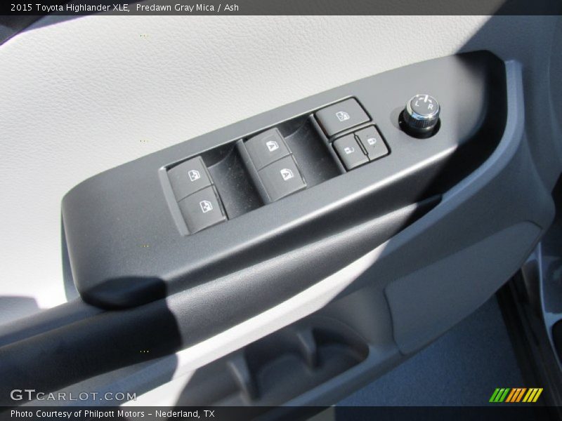 Predawn Gray Mica / Ash 2015 Toyota Highlander XLE