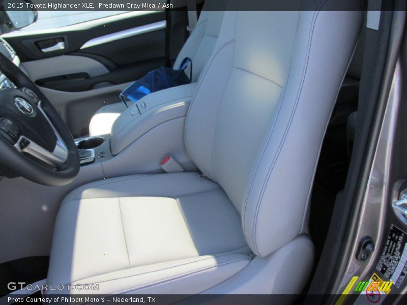 Predawn Gray Mica / Ash 2015 Toyota Highlander XLE