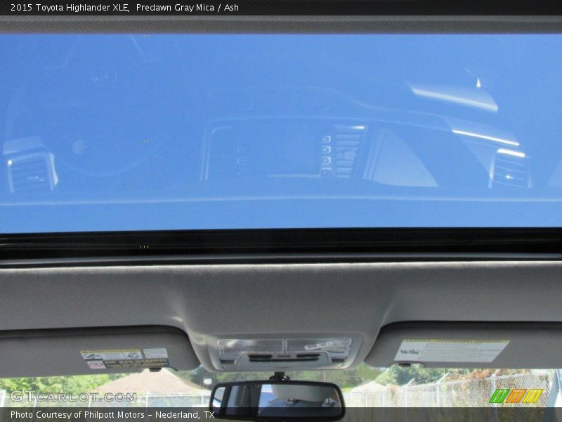 Predawn Gray Mica / Ash 2015 Toyota Highlander XLE