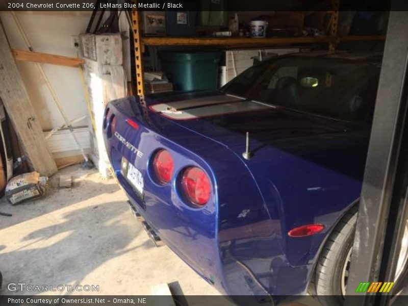 LeMans Blue Metallic / Black 2004 Chevrolet Corvette Z06