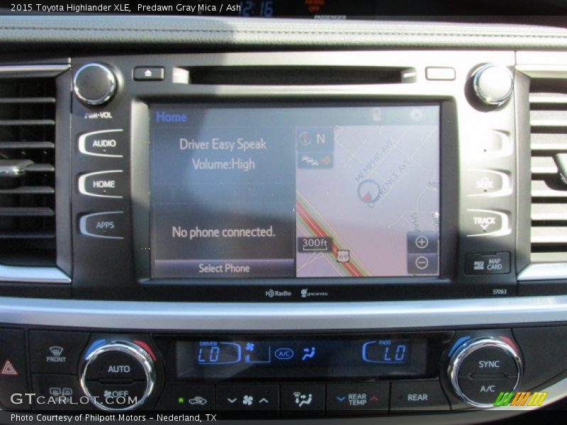 Predawn Gray Mica / Ash 2015 Toyota Highlander XLE