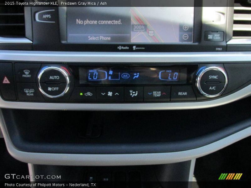 Predawn Gray Mica / Ash 2015 Toyota Highlander XLE