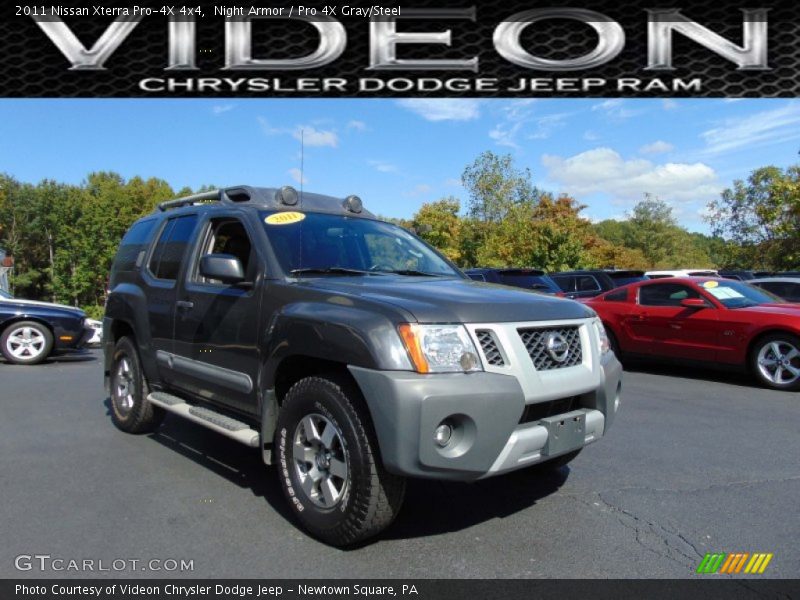 Night Armor / Pro 4X Gray/Steel 2011 Nissan Xterra Pro-4X 4x4