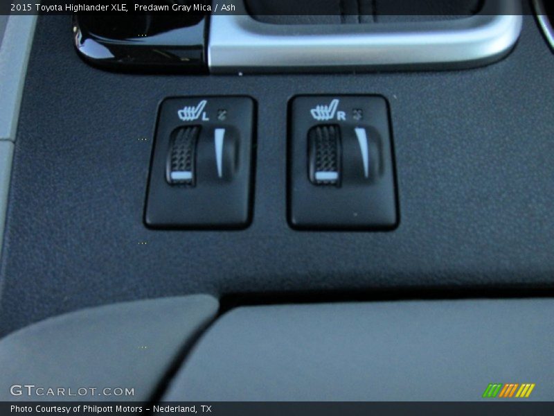 Predawn Gray Mica / Ash 2015 Toyota Highlander XLE