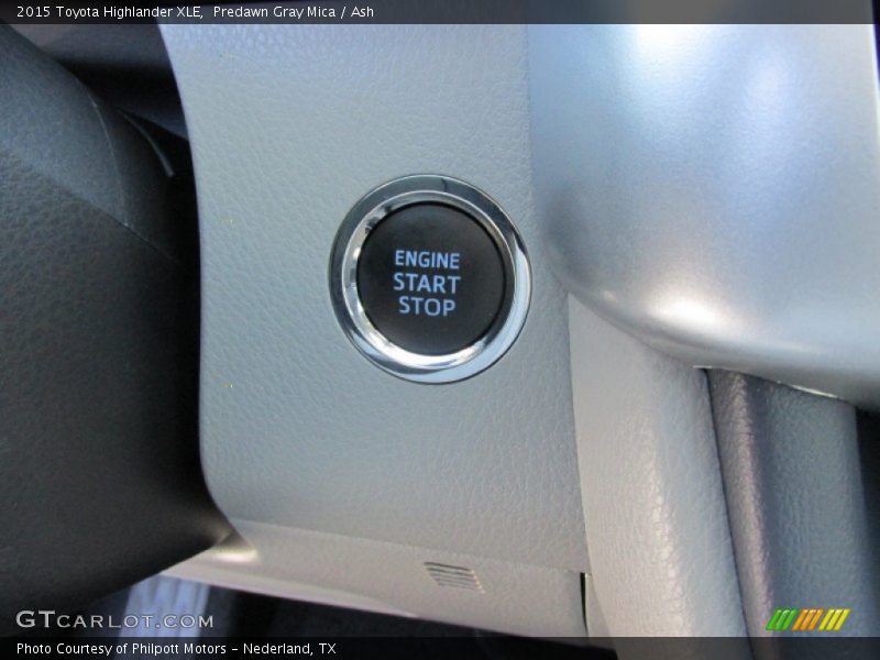 Predawn Gray Mica / Ash 2015 Toyota Highlander XLE