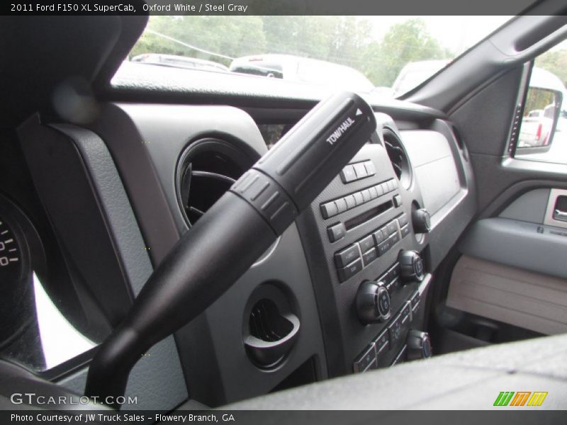 Oxford White / Steel Gray 2011 Ford F150 XL SuperCab