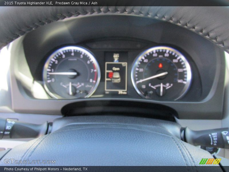 Predawn Gray Mica / Ash 2015 Toyota Highlander XLE