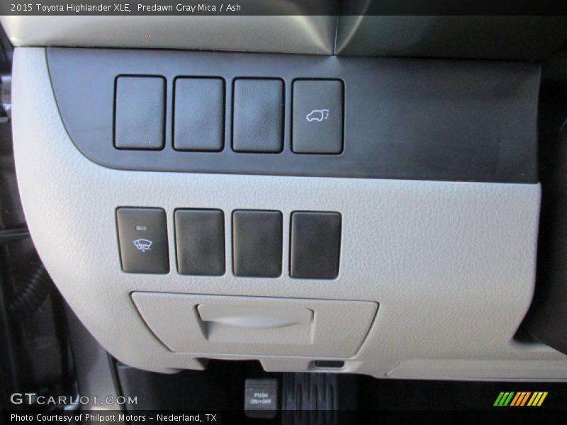 Predawn Gray Mica / Ash 2015 Toyota Highlander XLE