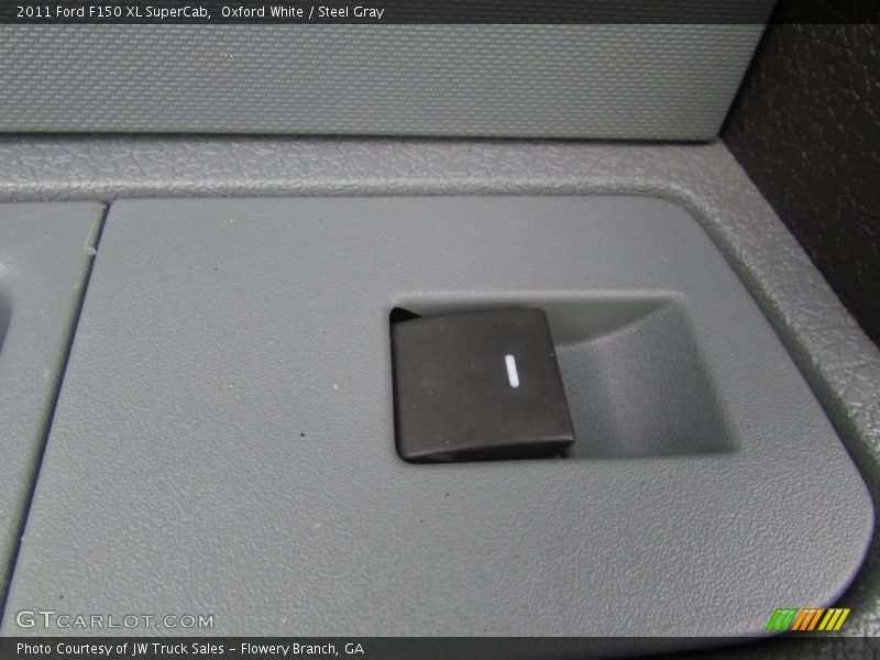 Oxford White / Steel Gray 2011 Ford F150 XL SuperCab