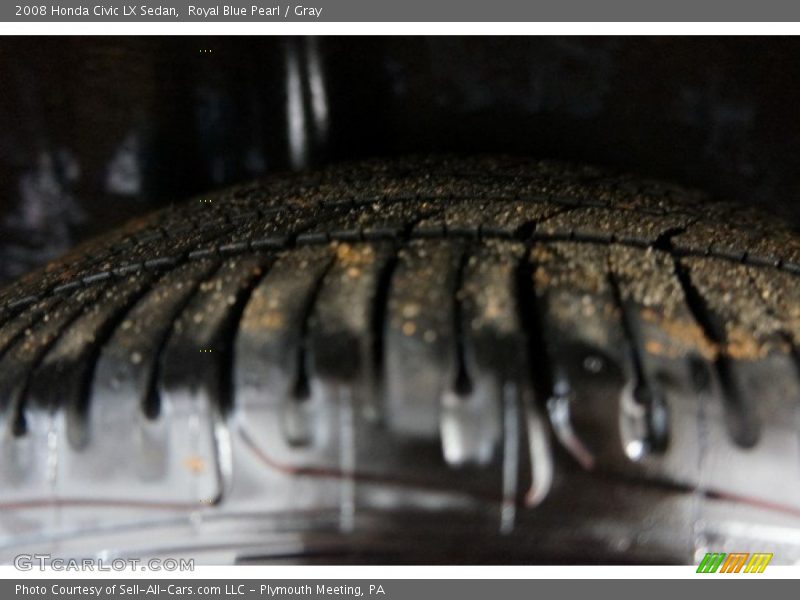 Royal Blue Pearl / Gray 2008 Honda Civic LX Sedan