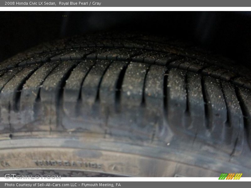 Royal Blue Pearl / Gray 2008 Honda Civic LX Sedan