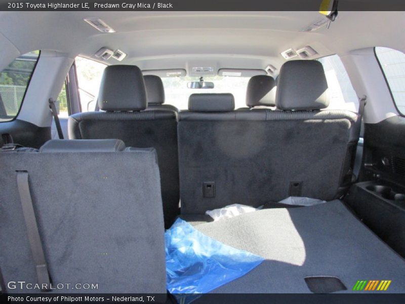 Predawn Gray Mica / Black 2015 Toyota Highlander LE
