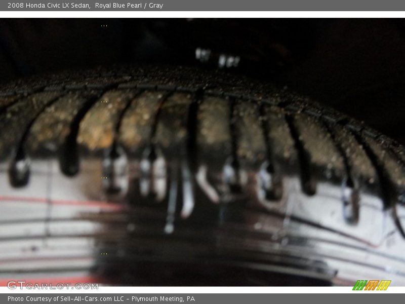 Royal Blue Pearl / Gray 2008 Honda Civic LX Sedan