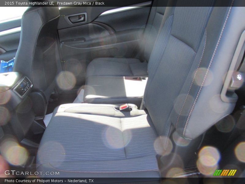 Predawn Gray Mica / Black 2015 Toyota Highlander LE