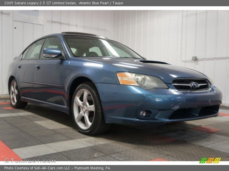 Atlantic Blue Pearl / Taupe 2005 Subaru Legacy 2.5 GT Limited Sedan