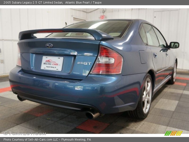 Atlantic Blue Pearl / Taupe 2005 Subaru Legacy 2.5 GT Limited Sedan