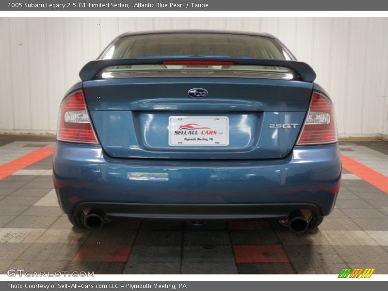 Atlantic Blue Pearl / Taupe 2005 Subaru Legacy 2.5 GT Limited Sedan