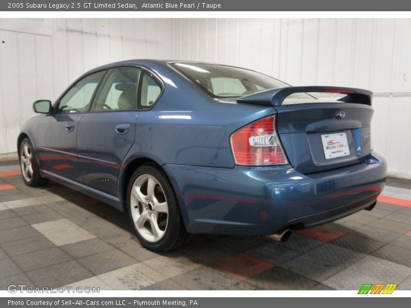 Atlantic Blue Pearl / Taupe 2005 Subaru Legacy 2.5 GT Limited Sedan