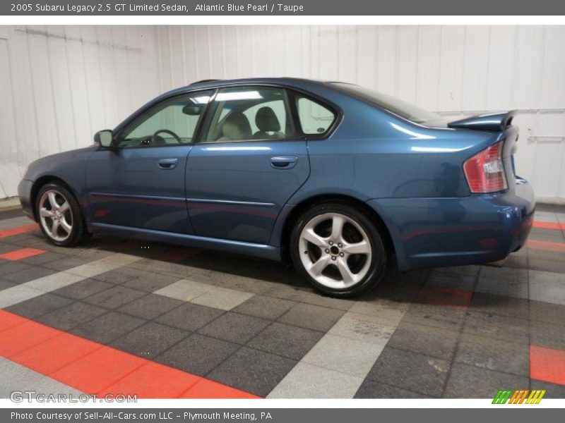 Atlantic Blue Pearl / Taupe 2005 Subaru Legacy 2.5 GT Limited Sedan