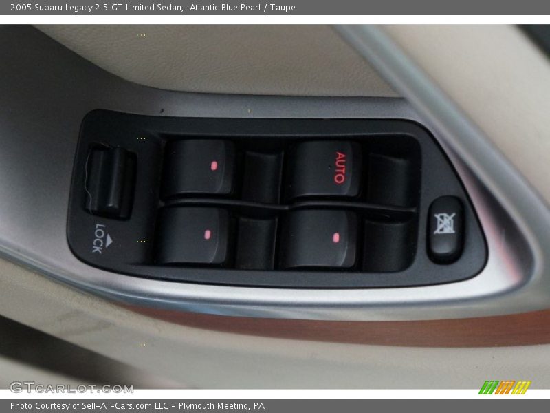 Atlantic Blue Pearl / Taupe 2005 Subaru Legacy 2.5 GT Limited Sedan