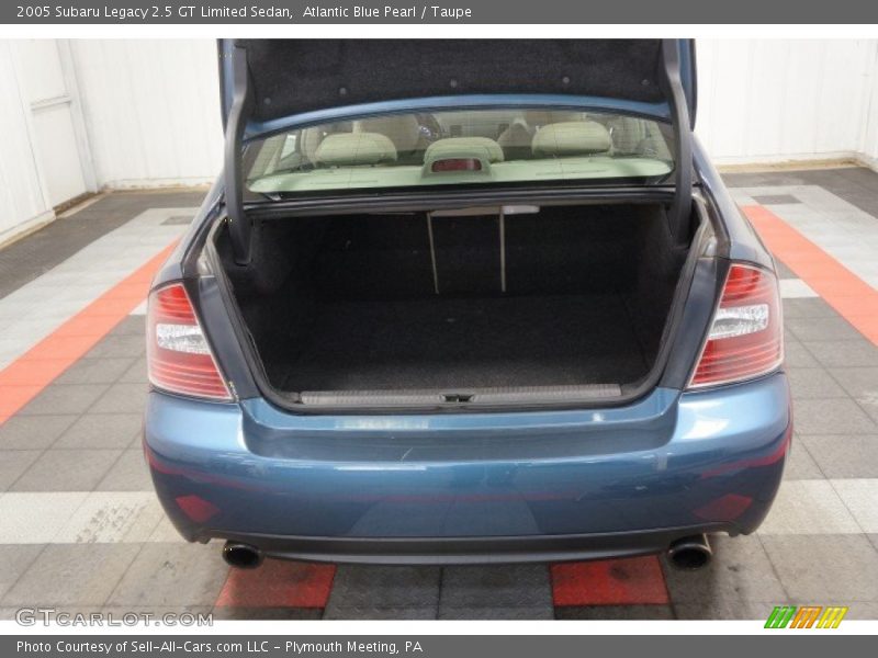 Atlantic Blue Pearl / Taupe 2005 Subaru Legacy 2.5 GT Limited Sedan