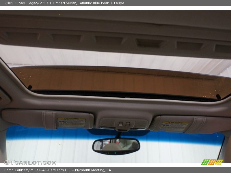 Atlantic Blue Pearl / Taupe 2005 Subaru Legacy 2.5 GT Limited Sedan