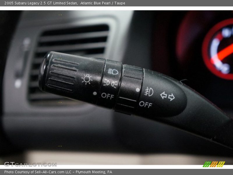 Atlantic Blue Pearl / Taupe 2005 Subaru Legacy 2.5 GT Limited Sedan
