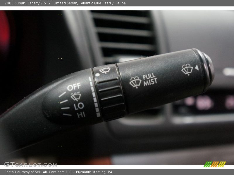 Atlantic Blue Pearl / Taupe 2005 Subaru Legacy 2.5 GT Limited Sedan