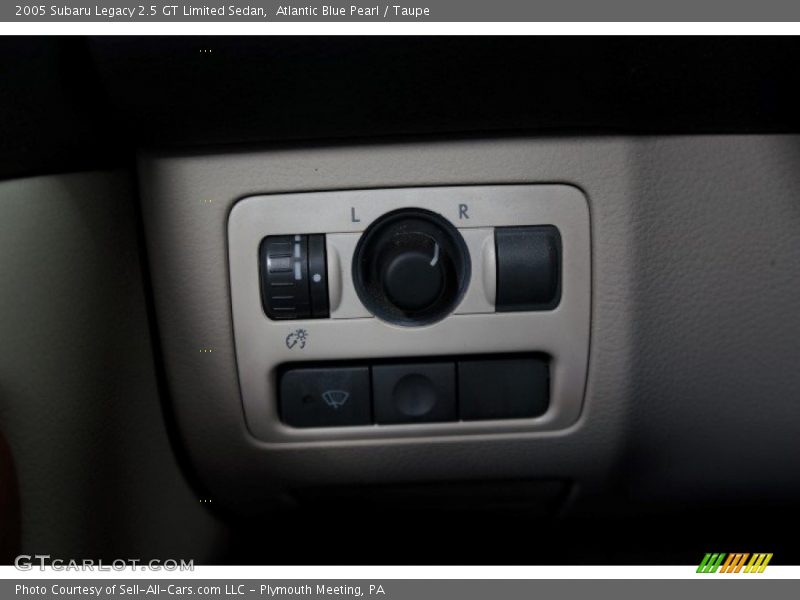 Atlantic Blue Pearl / Taupe 2005 Subaru Legacy 2.5 GT Limited Sedan