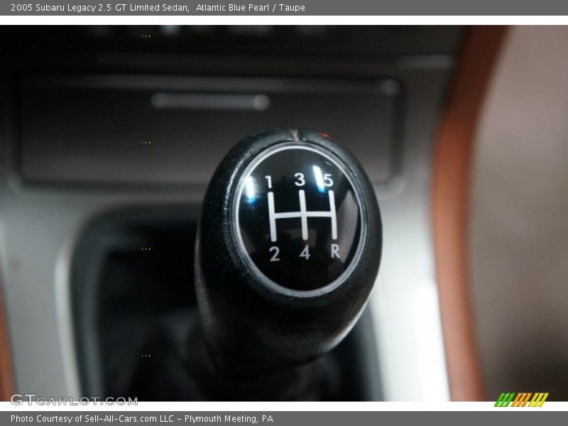 Atlantic Blue Pearl / Taupe 2005 Subaru Legacy 2.5 GT Limited Sedan