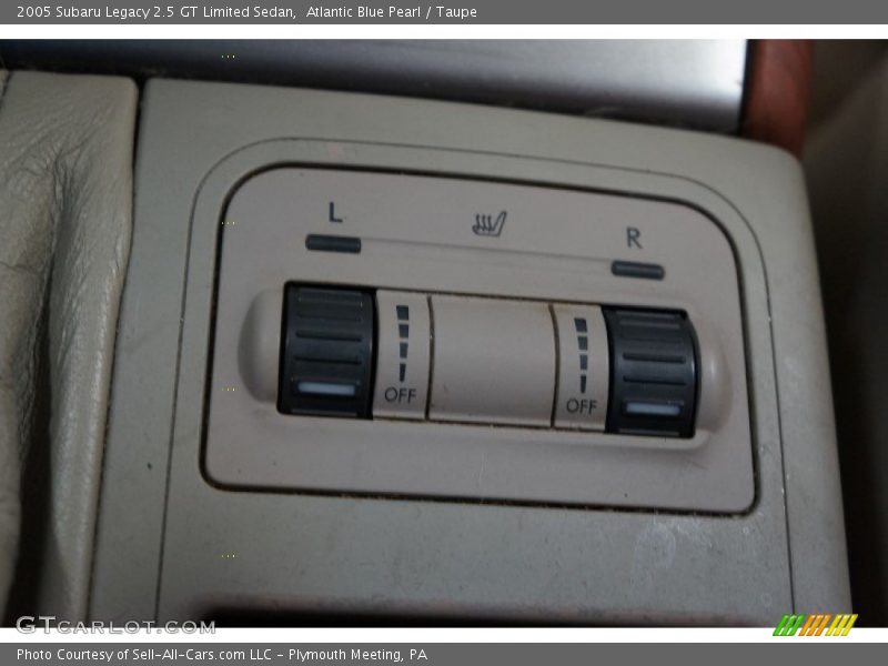 Atlantic Blue Pearl / Taupe 2005 Subaru Legacy 2.5 GT Limited Sedan