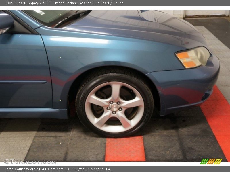 Atlantic Blue Pearl / Taupe 2005 Subaru Legacy 2.5 GT Limited Sedan