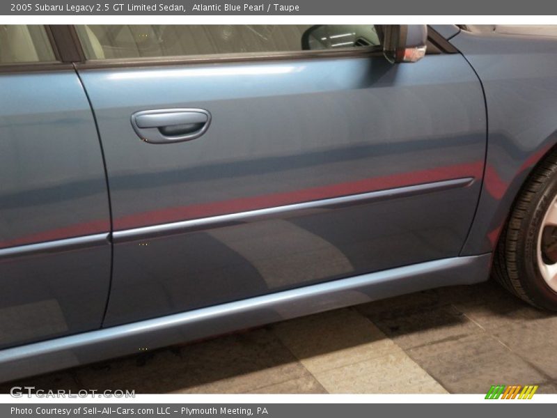 Atlantic Blue Pearl / Taupe 2005 Subaru Legacy 2.5 GT Limited Sedan
