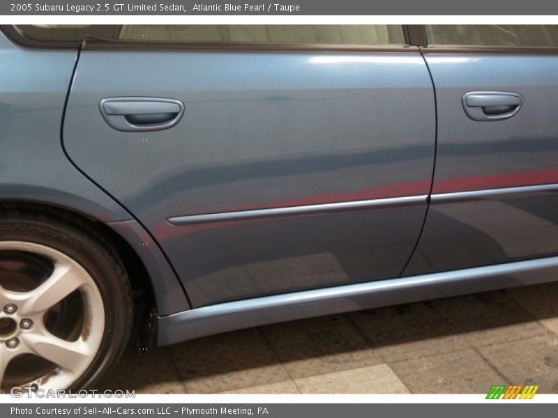 Atlantic Blue Pearl / Taupe 2005 Subaru Legacy 2.5 GT Limited Sedan