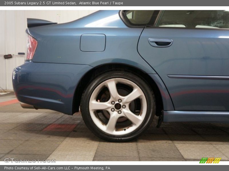 Atlantic Blue Pearl / Taupe 2005 Subaru Legacy 2.5 GT Limited Sedan