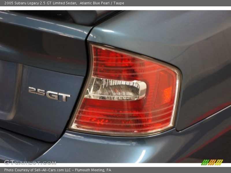 Atlantic Blue Pearl / Taupe 2005 Subaru Legacy 2.5 GT Limited Sedan