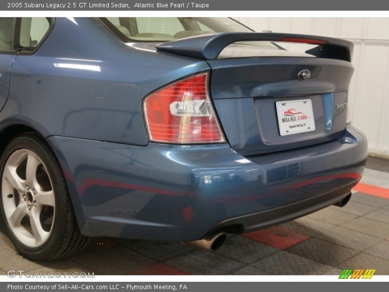 Atlantic Blue Pearl / Taupe 2005 Subaru Legacy 2.5 GT Limited Sedan