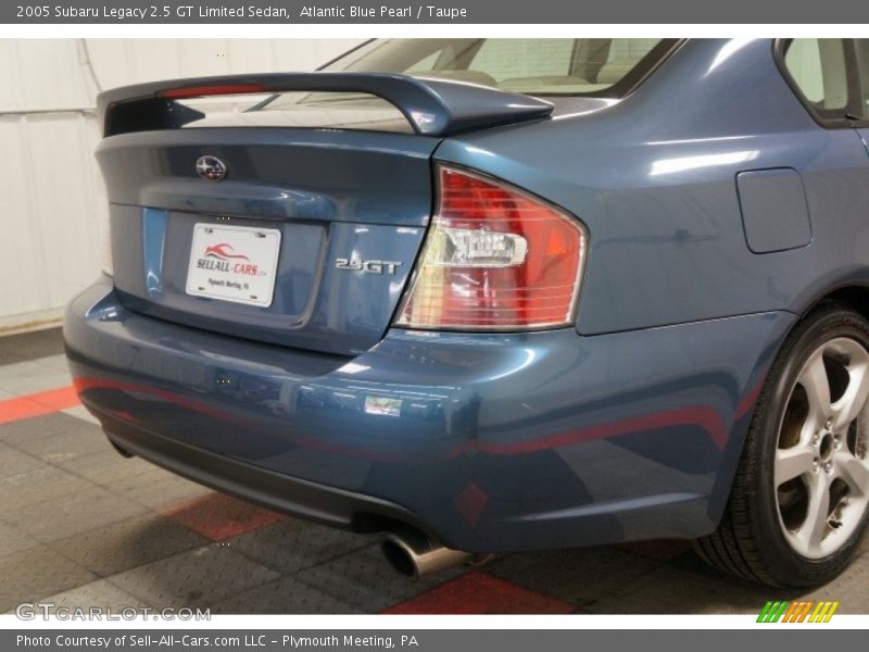 Atlantic Blue Pearl / Taupe 2005 Subaru Legacy 2.5 GT Limited Sedan