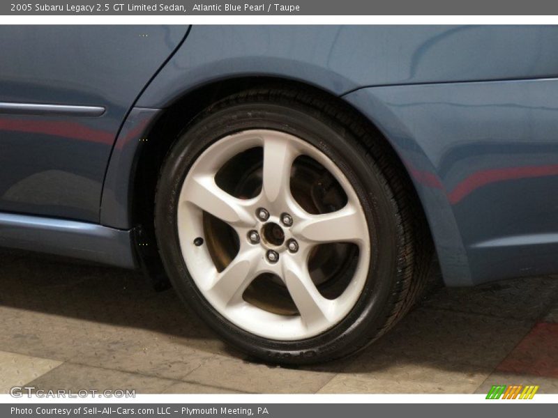 Atlantic Blue Pearl / Taupe 2005 Subaru Legacy 2.5 GT Limited Sedan