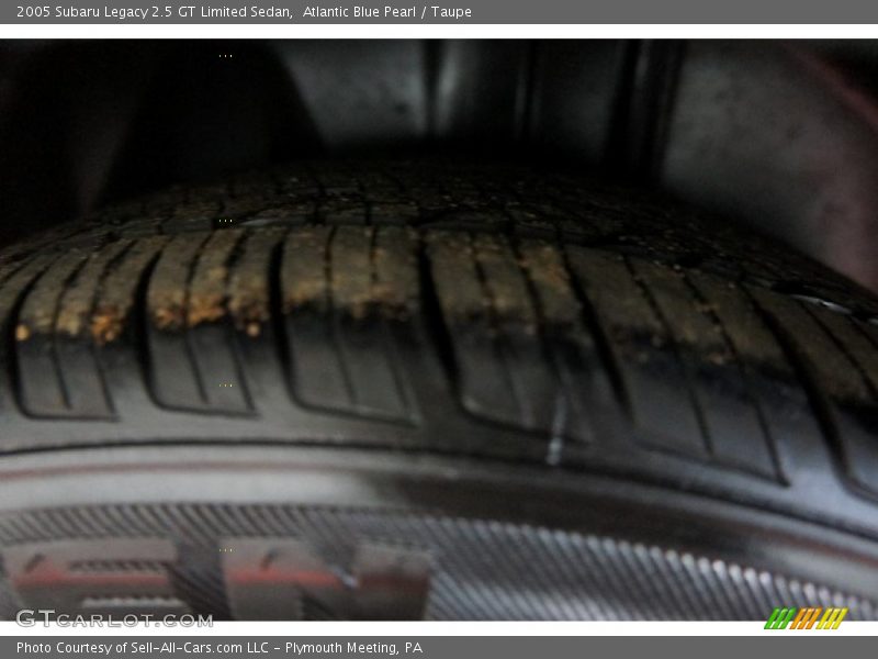 Atlantic Blue Pearl / Taupe 2005 Subaru Legacy 2.5 GT Limited Sedan