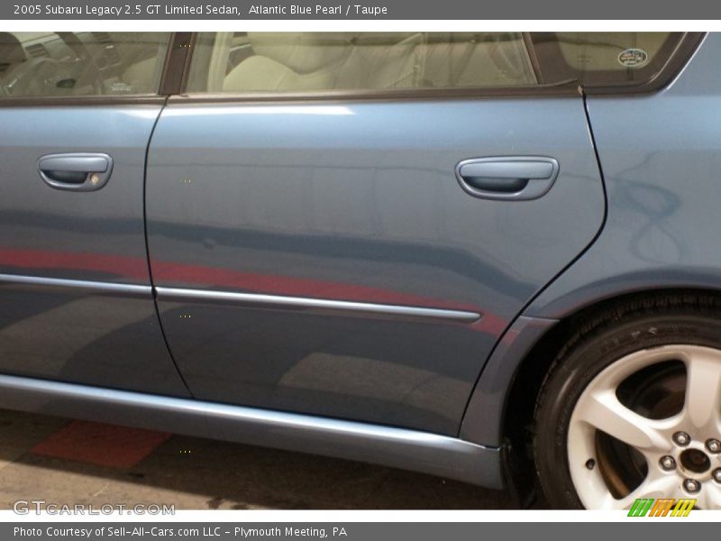 Atlantic Blue Pearl / Taupe 2005 Subaru Legacy 2.5 GT Limited Sedan