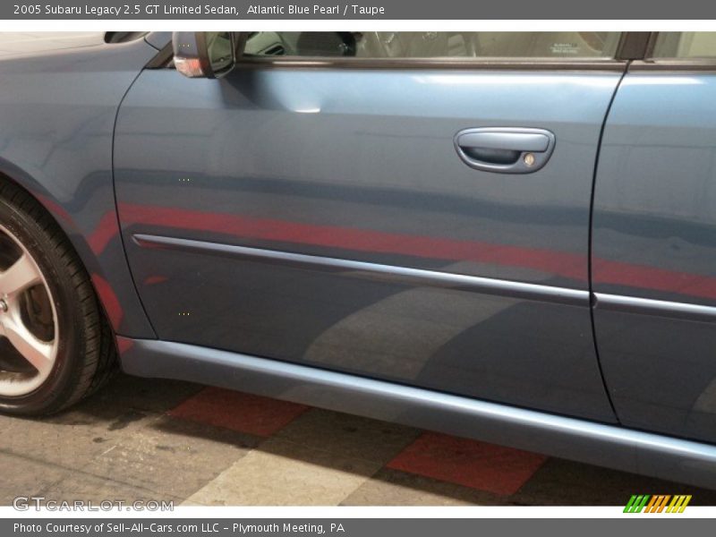 Atlantic Blue Pearl / Taupe 2005 Subaru Legacy 2.5 GT Limited Sedan