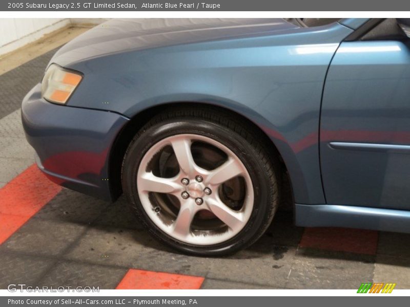 Atlantic Blue Pearl / Taupe 2005 Subaru Legacy 2.5 GT Limited Sedan