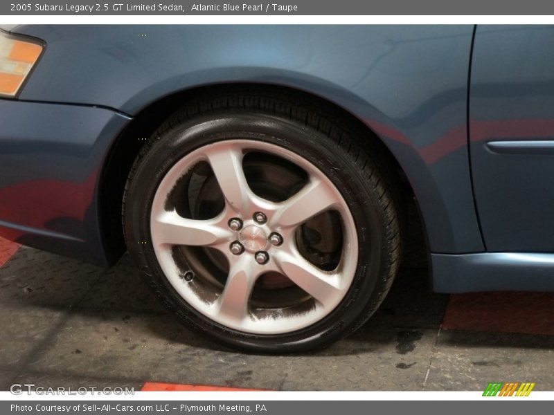 Atlantic Blue Pearl / Taupe 2005 Subaru Legacy 2.5 GT Limited Sedan