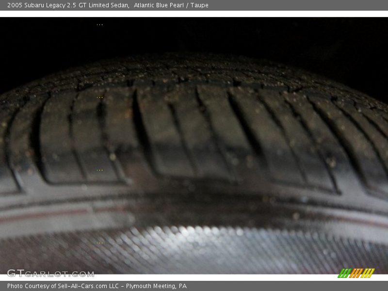 Atlantic Blue Pearl / Taupe 2005 Subaru Legacy 2.5 GT Limited Sedan