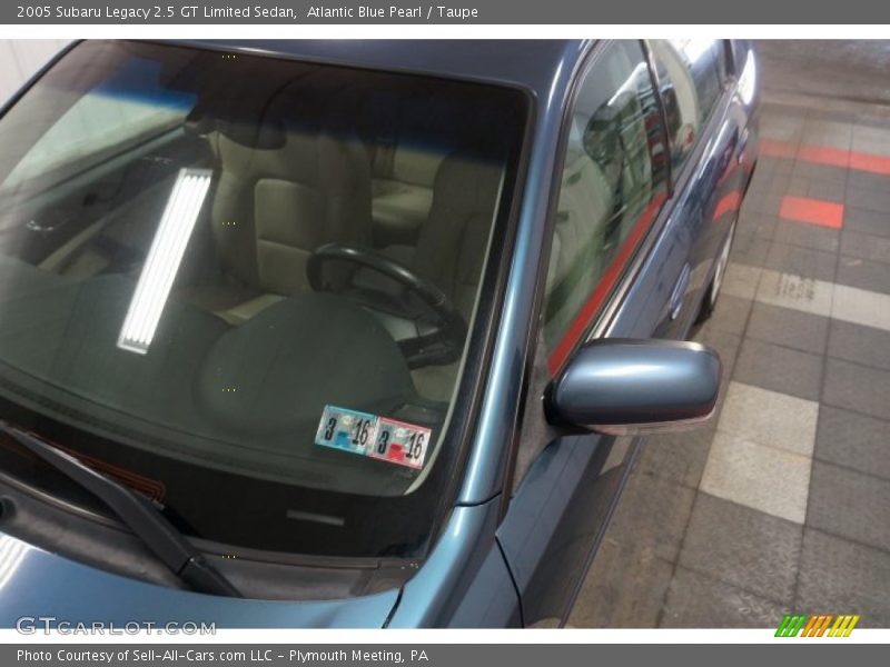 Atlantic Blue Pearl / Taupe 2005 Subaru Legacy 2.5 GT Limited Sedan