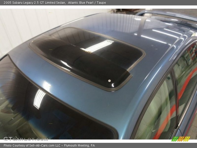 Atlantic Blue Pearl / Taupe 2005 Subaru Legacy 2.5 GT Limited Sedan