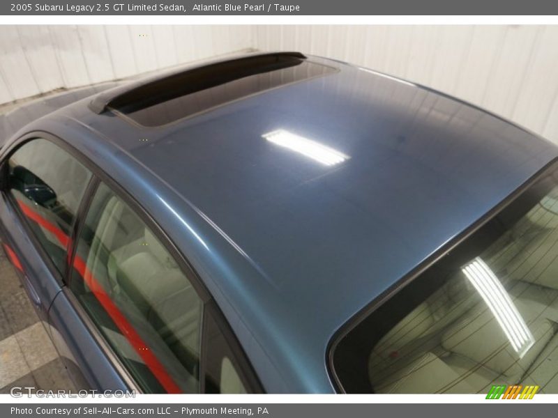 Atlantic Blue Pearl / Taupe 2005 Subaru Legacy 2.5 GT Limited Sedan