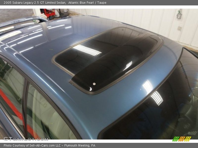 Atlantic Blue Pearl / Taupe 2005 Subaru Legacy 2.5 GT Limited Sedan