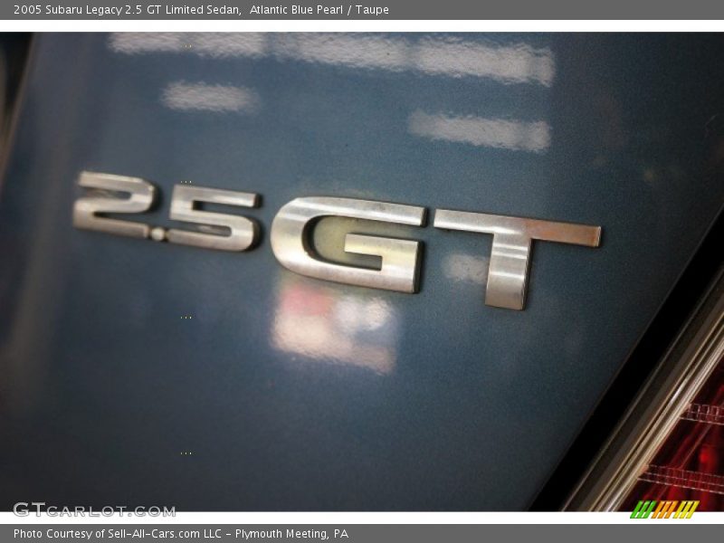 Atlantic Blue Pearl / Taupe 2005 Subaru Legacy 2.5 GT Limited Sedan